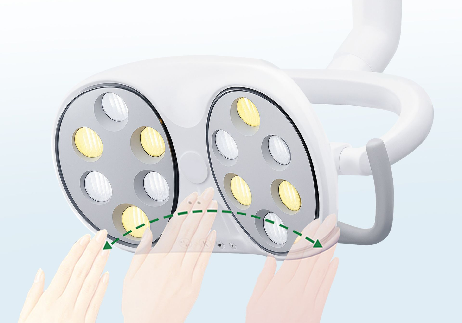 Foco cialítico T.MASTER LED S400 ​