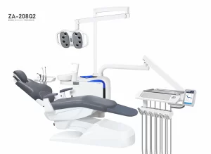 Unidad Dental ZA-208Q2, diseño de sillón de compensación de tercera generación